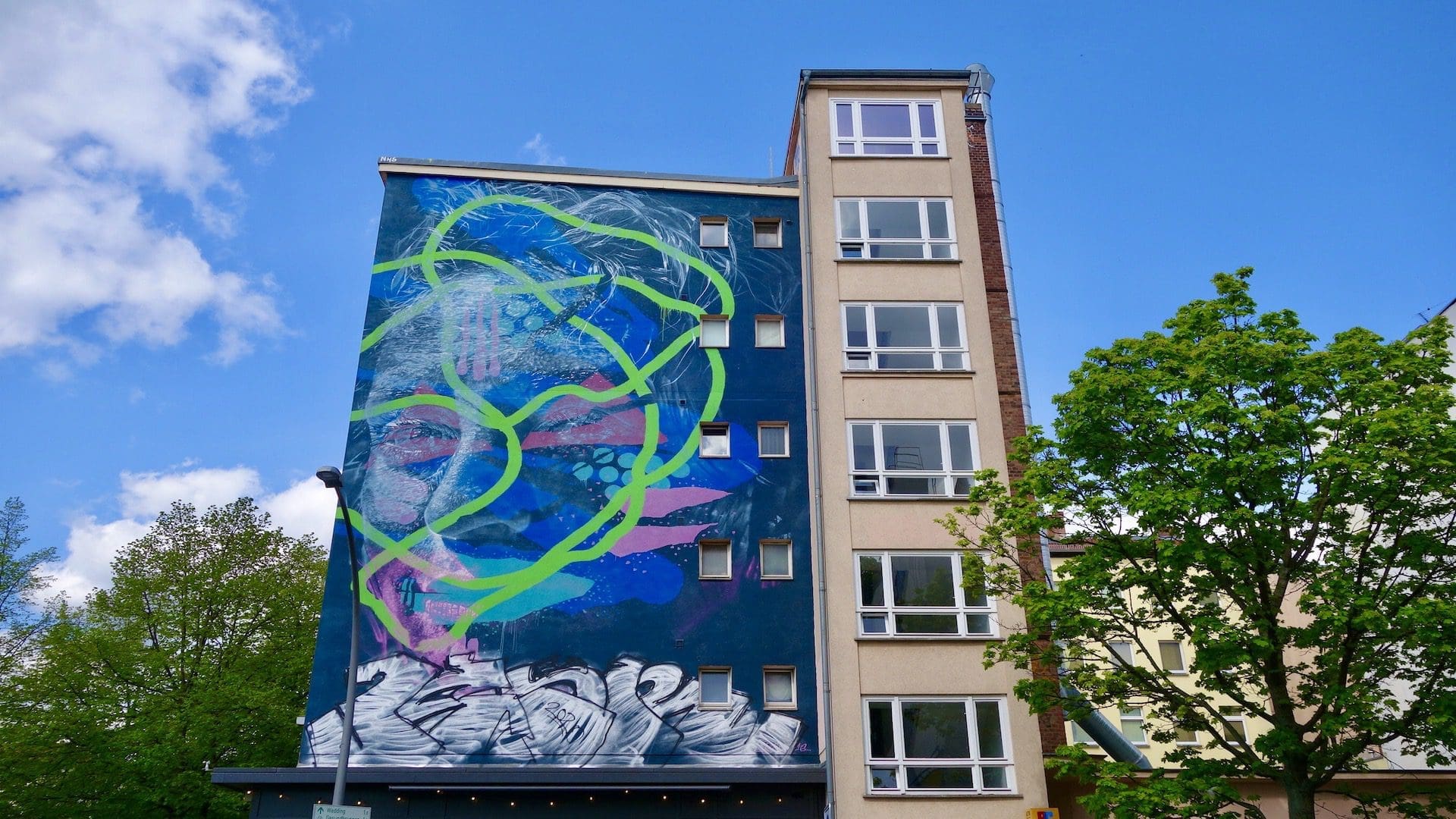 Incredible street art on the Berlin Street Food Tour by Walk With Us Tours
