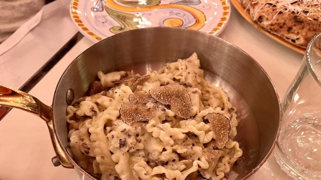 truffle-handmade-pasta-at-Coccodrillo-restaurant-in-Mitte-from-Walk-With-Us-Tours-Berlin-blog