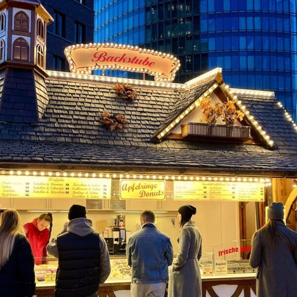 Christmas and Winter Market at Potsdamer Platz in Berlin